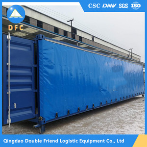 Thanh Đảo Vận Chuyển Tiêu Chuẩn Vận Chuyển Hàng Hóa <span class=keywords><strong>Container</strong></span> Bên Rèm Hộp Mới Giá Thấp Vật Liệu Thép Sử Dụng CSC Chứng Nhận <span class=keywords><strong>Container</strong></span> Kho - Product Image 5