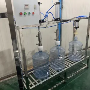 Wettbewerbs fähiger Preis Halbautomat ische Wasser flaschen aus Polycarbonat-Kunststoff für kleine Unternehmen 5-Gallonen-Füllmaschine