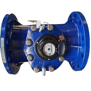 China Factory DN250 Woltman Medidor de agua fría/caliente Medidor de agua con brida con precio - Product Image 1