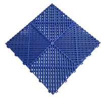 Dalles de sol sportives en PP emboîtables - Durables, antidérapantes, écologiques, imperméables - 400x400x18mm pour garage et station de lavage auto