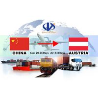 Agente de Transporte Marítimo, Aéreo y Ferroviario Profesional, Envío de Mercancías desde China a Austria, Servicio Puerta a Puerta, Solución DDP