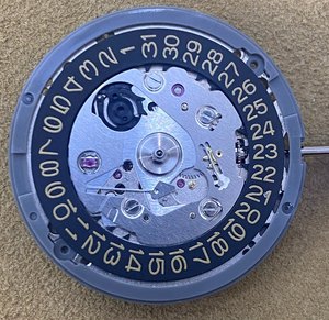 <span class=keywords><strong>Mouvement</strong></span> de montre mécanique japonais d'origine, entièrement <span class=keywords><strong>automatique</strong></span>, haute précision, NH35, 24 rubis, avec tiges de remontage. - Product Image 6