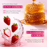 Masque pour les mains à l'essence de fruits BIOAQUA OEM pour réparer et lisser les peaux sèches avec une formule rafraîchissante 40 ml