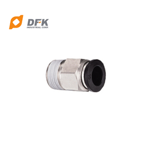 Brass Air Pipe Connectors for Fluid Control Systems in Machinery and Industrial Automation - Product Image 4