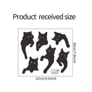 Phim hoạt hình động vật PVC Đề can dán tường cho trẻ em phòng ngủ nhà Ổ cắm chuyển đổi trang trí bảng chuyển đổi trang trí thiết bị chuyển mạch - Product Image 6