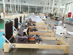 Заводская поставка, Портативный Регулируемый Деревянный Пилатес, преломитель, прочное оборудование для йоги, фитнес-оборудование, коробка для здоровья и фитнеса - Product Image 6