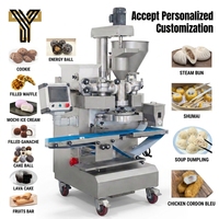 Nieuwe 900 Automatische Multifunctionele Touch Control 304 RVS Hoge Productiviteit Vullingmachine voor Gevulde Broodjes
