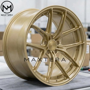 Rines de Aleación Maxtera Forged Custom <span class=keywords><strong>Brixton</strong></span> FDE01 Serie DUO para Autos de Pasajeros Porsche, BMW, Audi, AMG, Corvette, Mustang - Product Image 5
