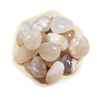 Perles d'agate colorées pour la fabrication de bijoux à bricoler soi-même et la décoration de jardin Pierre d'agent colorée unique vente en gros