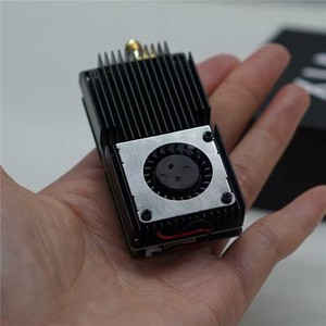 Mejor Transmisor de Video FPV AKK Alpha <span class=keywords><strong>10</strong></span> 10W VTX Conmutable <span class=keywords><strong>2</strong></span>.4GHz 16CH con Audio Inteligente y Alcance Extendido para Drones de Carreras 7Din, Accesorios Metálicos - Product Image 6