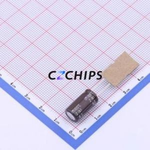 Condensador Electrolítico de Aluminio de Montaje Pasante EKZH250ETD391MH15D, D8xL15mm 390uF 20% 25V 1.21A-100kHz - Product Image 2