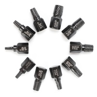 Kit de 10 pinces de laboratoire métriques, extracteur de vis et écrous, outil de démontage de boulons à tête hexagonale endommagée/cassée CN