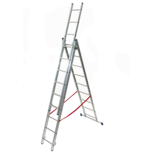 Tres elementos 'Stilo' 11 + 11 + 11 escalones Accesorios interiores H. 5,10 M Vertical 80x25mm - Product Image 1