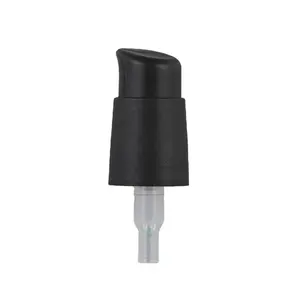 Yuyao supplier 20/410 plastic matte black treatment pump for lotion