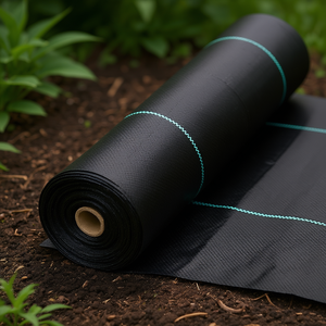 Telo anti-erbacce rinforzato in tessuto 3,28 x 164 piedi, rete da giardino per barriera antierba - Product Image 2