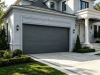 Porte de garage électrique en aluminium rigide, silencieuse et intelligente, antivol, Idealdoor Hyundai, idéale pour les familles et les villas.