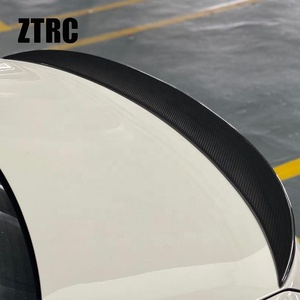 For 3 Series F30 F35/M3 F80 Sedan P Style Real Carbon Fiber Rear Spoiler Trunk Wing 2011-2019 - Product Image 2