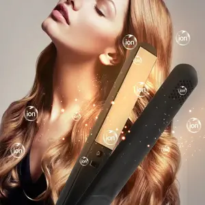 Электрический Профессиональный утюжок для выпрямления волос, ионный утюжок для выпрямления волос