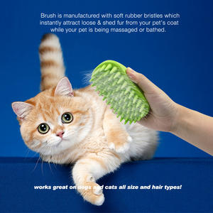 Cepillo de lavado de tamaño de Palma de masaje para aseo de mascotas para perros y gatos de pelo corto - Product Image 3