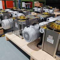 Table d'indexage rotative de haute précision à montage sur bride 30 Arcsec HT250, compatible servomoteur/moteur pas à pas, vente directe usine
