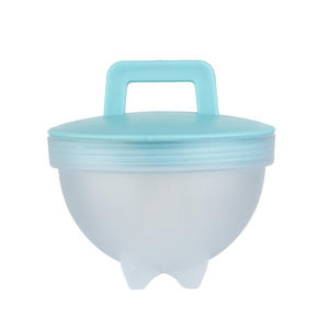 4 unids/set lindo plástico cocina huevo herramientas de cocina molde moldeador desayuno moldes al vapor caldera de huevo con cepillo de tapa - Product Image 4