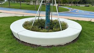 Trang trí đường phố làm vườn cây nồi ngoài trời trung tâm mua sắm GRC bê tông planterfor không gian thương mại sân thượng - Product Image 6