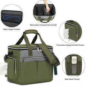 Bolsa de Viaje <span class=keywords><strong>para</strong></span> Perros, Juego de 7 Piezas, Poliéster Impermeable, 2 Recipientes <span class=keywords><strong>para</strong></span> Comida, Tazón Plegable, Tapete <span class=keywords><strong>para</strong></span> Alimentar, Bolsa <span class=keywords><strong>para</strong></span> Premios, <span class=keywords><strong>para</strong></span> Campamentos y Viajes <span class=keywords><strong>en</strong></span> Auto - Product Image 3