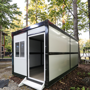 Contenedor Plegable, Casa Pequeña <span class=keywords><strong>de</strong></span> 20 pies/40 pies, Diseño Moderno, <span class=keywords><strong>Panel</strong></span> Sándwich, Precio Bajo, Casa Prefabricada Modular, Oficina, Hotel - Product Image 6