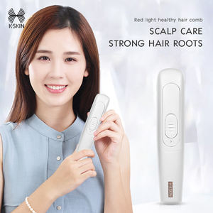 K.SKIN แปรงนวดผมแบบพกพาคุณภาพสูง LED แปรงนวดหนังศีรษะ แปรงดูแลเส้นผม สไตล์มินิ หวีผมนุ่ม เครื่องหนีบผม - Product Image 2