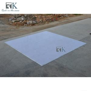 Pista de baile con plataforma de madera de 4 pies * 4 pies con borde de aluminio para eventos - Product Image 4