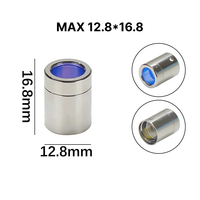 CS Tec Original Raycus 12.8*16 Groupe de lentilles de protection pour connecteur de sortie laser à fibre QBH, Capuchon de protection pour lentille laser