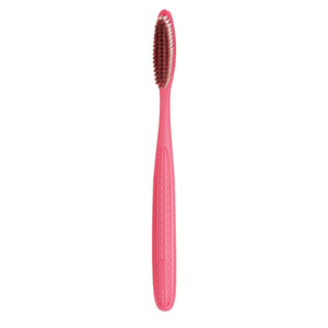 Customized Large <b>Head</b> <b>Toothbrush</b> Rose Red Soft Bristle Nylon Home Use Regular Size Adult High Quality - Product Image 2