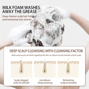Oem Odm Hair Care Products Sulphate Free Black Hair Organic Herbal Anti Hair Loss Dandruff Shampoo