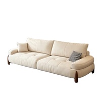 Ensemble de canapés modulaires en cuir véritable sur mesure avec rembourrage en éponge, meubles de salon modernes et luxueux