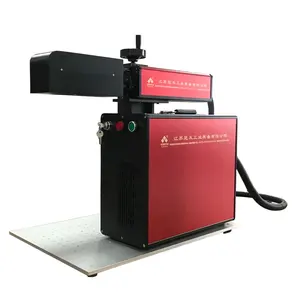 Portable 3D dynamic focus deep engraving fiber laser mould laser marking machine 100W