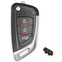 Control Remoto Universal para Auto Xhorse de 3 Botones, Control Remoto con Cable VVDI XKKF02EN XKKF05EN, Control Remoto VVDI