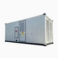Générateur diesel en conteneur personnalisé, alimenté par un moteur réputé, refroidi par eau, triphasé 50Hz 60Hz