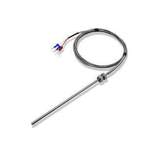 Capteur de température <span class=keywords><strong>PT100</strong></span> monté sur bride, connexion à <span class=keywords><strong>4</strong></span> <span class=keywords><strong>fils</strong></span> pour une surveillance de la température du roulement et du moteur de haute précision - Product Image 3