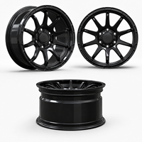 Jantes forgées tout-terrain de style Fuel de 17, 18, 20 et 22 pouces, 6x139.7, noir brillant, pour Nissan Patrol et Toyota Land Cruiser