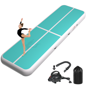 FBsport Tapis de gymnastique gonflable de 10 cm d'épaisseur, <span class=keywords><strong>mini</strong></span> tapis de gymnastique gonflable pas cher, tapis de gymnastique gonflable pour le sol - Product Image 4