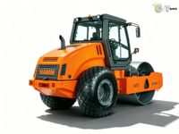 Rouleau vibratoire à tambour unique HAMM 3411 de 14 tonnes, modèle 2023, moteur 110 kW, EPA |   Compacteur de sol avec moteur EURO 5
