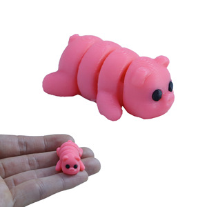 Miniatura de Animal en 3D Impresa a Color, Hecha a Mano, para Maternidad, Niños, Mascotas, Juguete, Muñeca de Dibujos Animados - Product Image 4