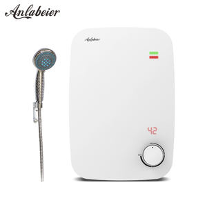 Calentador de agua de bajo consumo Anlabeier de 5500w 220v, ducha instantánea para baño, ligero. - Product Image 1