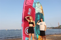 Planche de surf gonflable pour adultes E SUP 11 pieds 6 pouces, adaptée aux débutants dans les sports nautiques en plein air par Esup