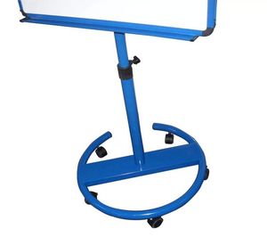 Tableau blanc magnétique mobile en verre trempé, réglable en hauteur, effaçable à sec, avec support, 70x100cm jusqu'à 180cm - Product Image 4