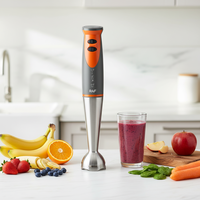 Mixeur Plongeant Électrique 800W à Commande Tactile pour Jus et Œufs, Appareil Ménager, Batteur Alimentaire
