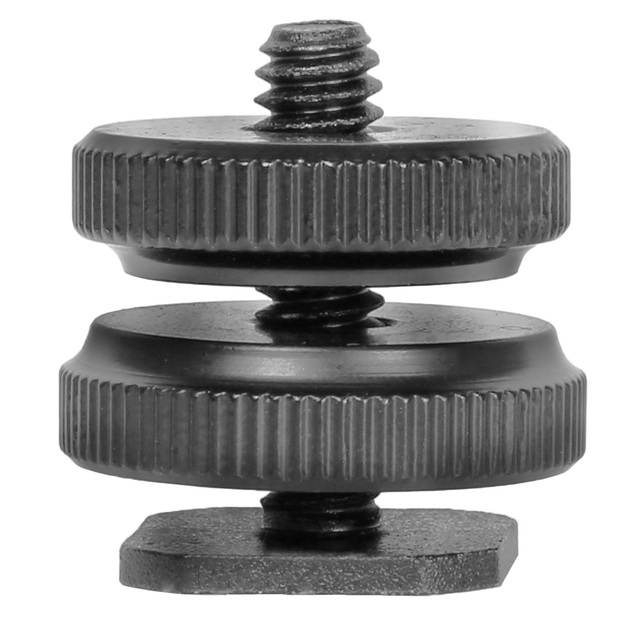 Camera Accessories Tripod Mount Cold Shoe Connector Screw Adapter