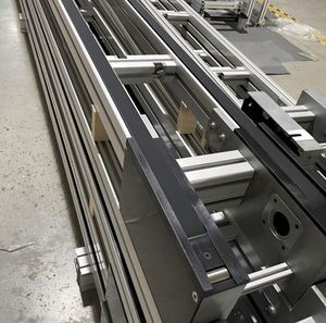 New Toshine Adjustable Double Timing Belt Conveyor for Automobile Photovoltaic Panel Durable Stainless Steel 1 Year Warranty - Product Image 4