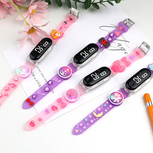 Montres numériques LED sportives étanches pour enfants, personnalisables, avec lumière clignotante, couleur bonbon, pas chères, adorables, vente en gros, 2026 - Product Image 6