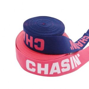 Cinta de Nailon Estampada con Logotipo, Patrón de Color, Banda Elástica para Cintura, para Bolsos y Textiles para el Hogar - Product Image 3